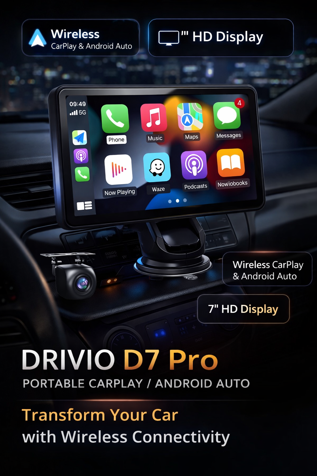 Carplays and Cameras