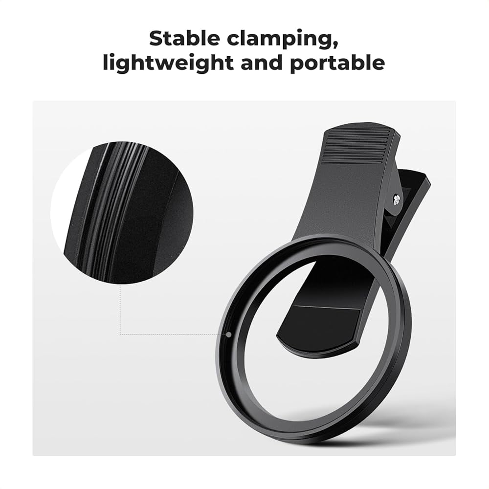 52mm Clip-on CPL Phone Camera Lens Filter Kit - K&F Concepts