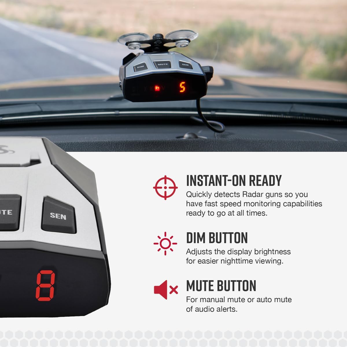 Premium Cobra Radar Detectors | Select Model