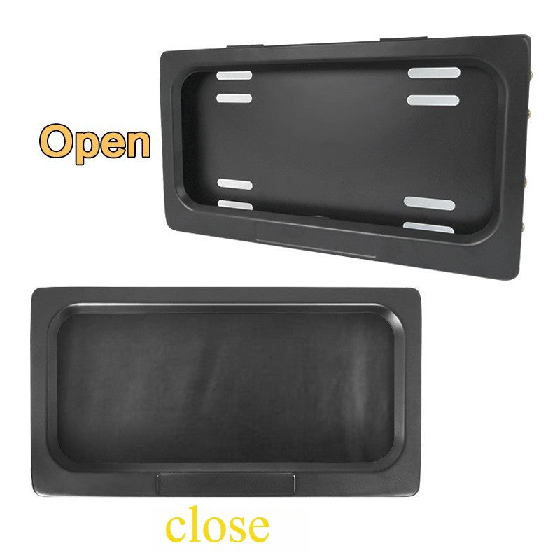 New 1PC / 2PCS Rear License Plate Frames Universal License Plate Tag Holder USA