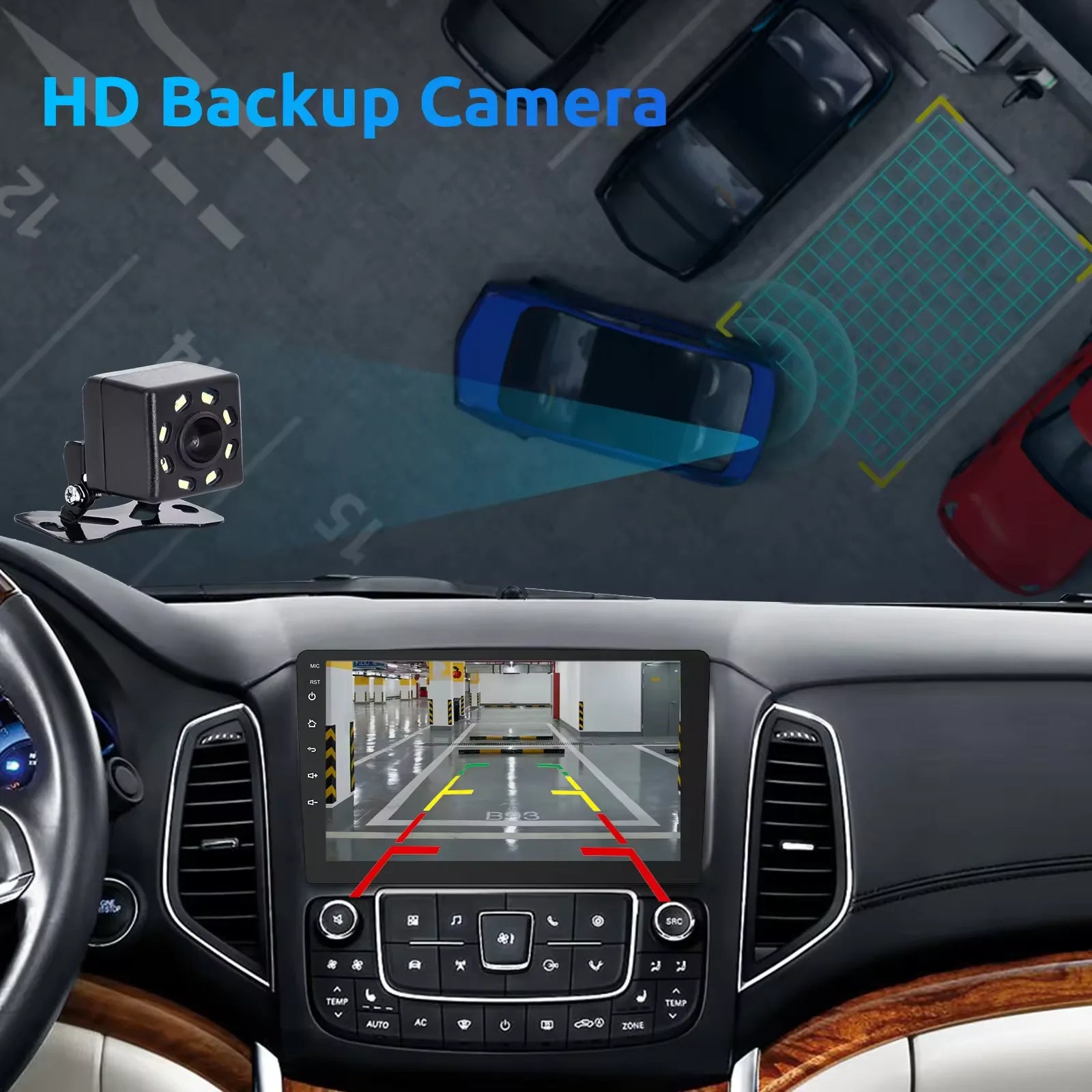 Andromeda Car Player DVR Navigation with 9-10 Inch OLED Touch Screen GPS Amplifier DSP OBD2 Functions Portable Camry Car Radio