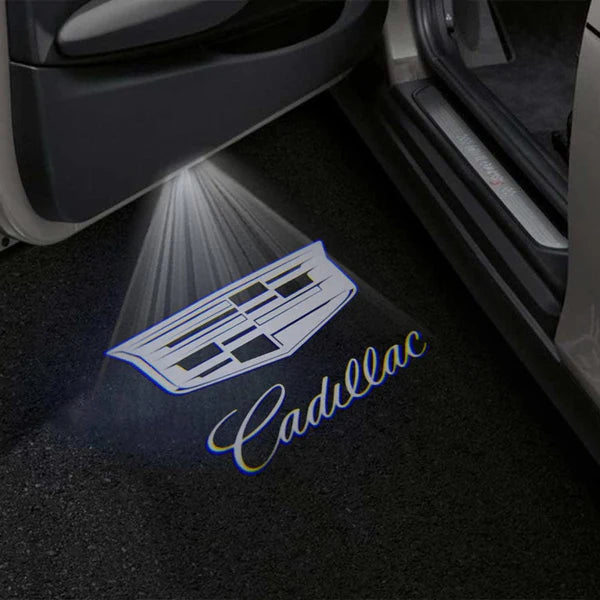 Cadillac LED Door Puddle Lights – 4PC HD Welcome Projectors