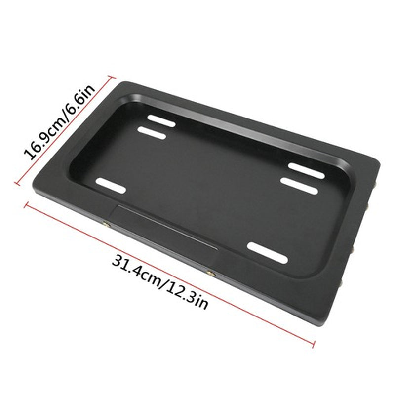 New 1PC / 2PCS Rear License Plate Frames Universal License Plate Tag Holder USA
