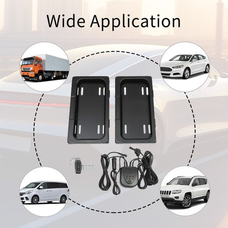 New 1PC / 2PCS Rear License Plate Frames Universal License Plate Tag Holder USA