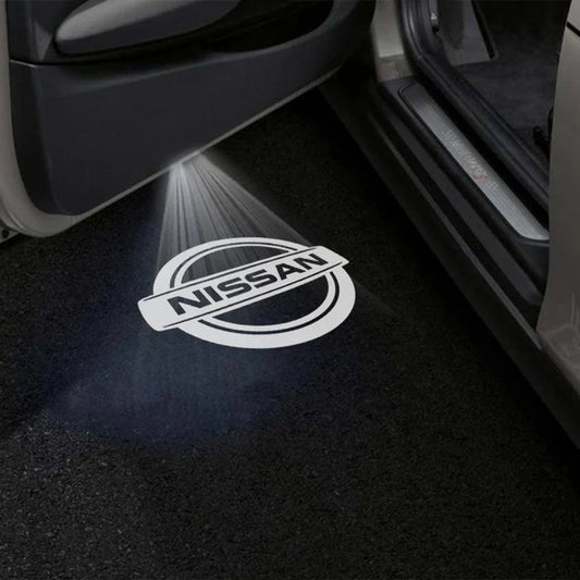 Drivio Nissan Car LED Door Puddle Lights – 4/2PC HD Projectors
